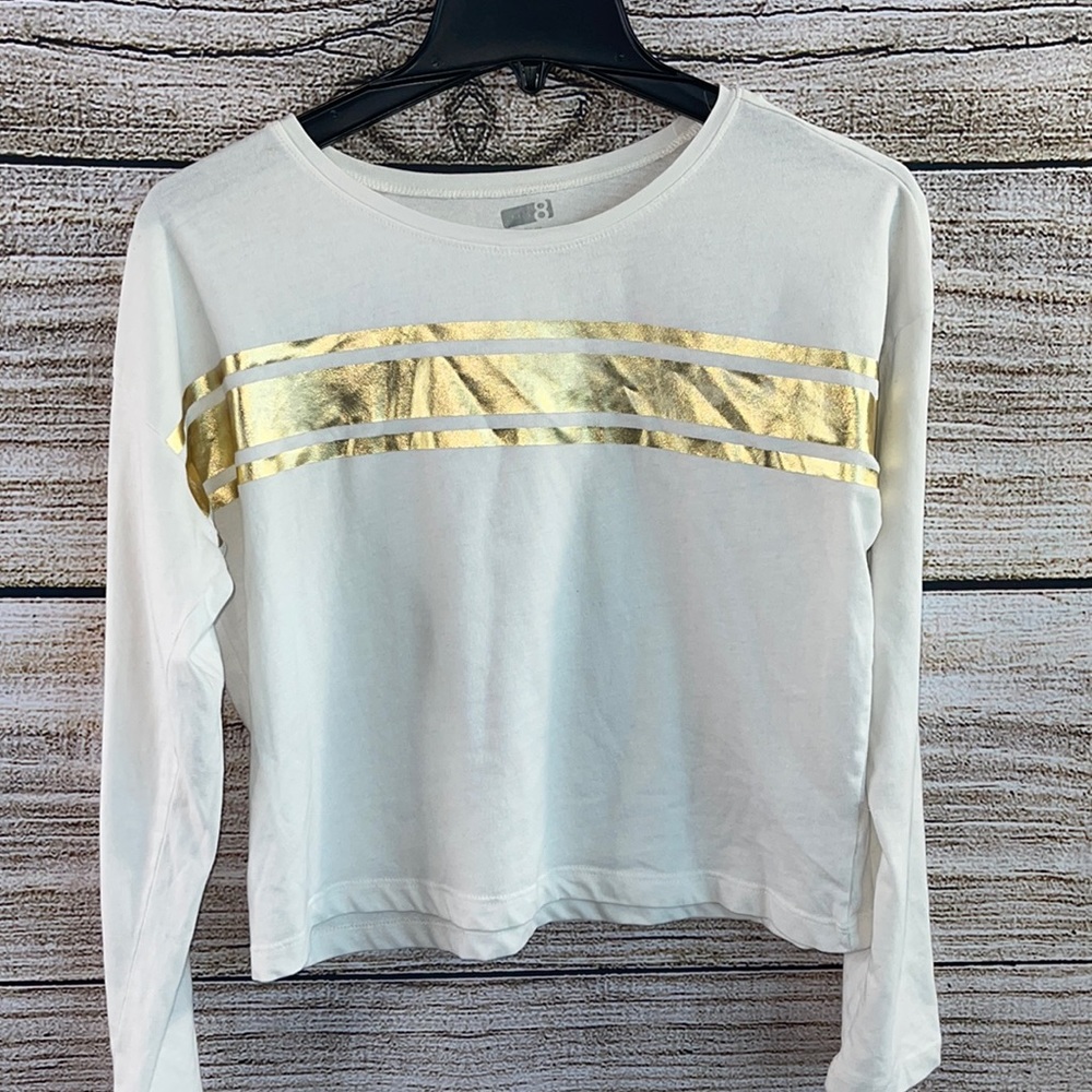 Girls Crazy 8 Long Sleeve Shirt